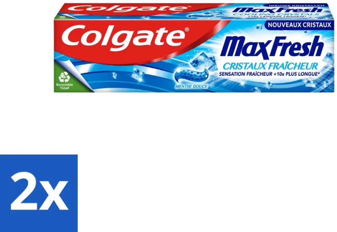 Colgate Max Fresh Tandpasta 150ml - 2 Stuks