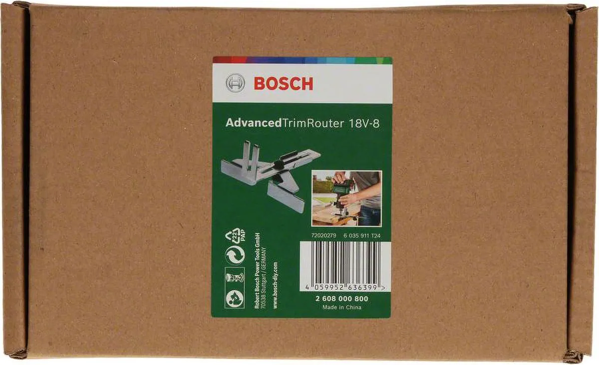 Bosch Schuifgeleider Advanced TrimRouter 18V 2608000800