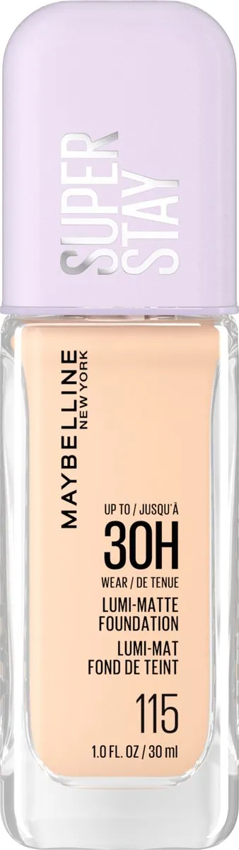 Maybelline New York Superstay Lumi Matte Foundation 115