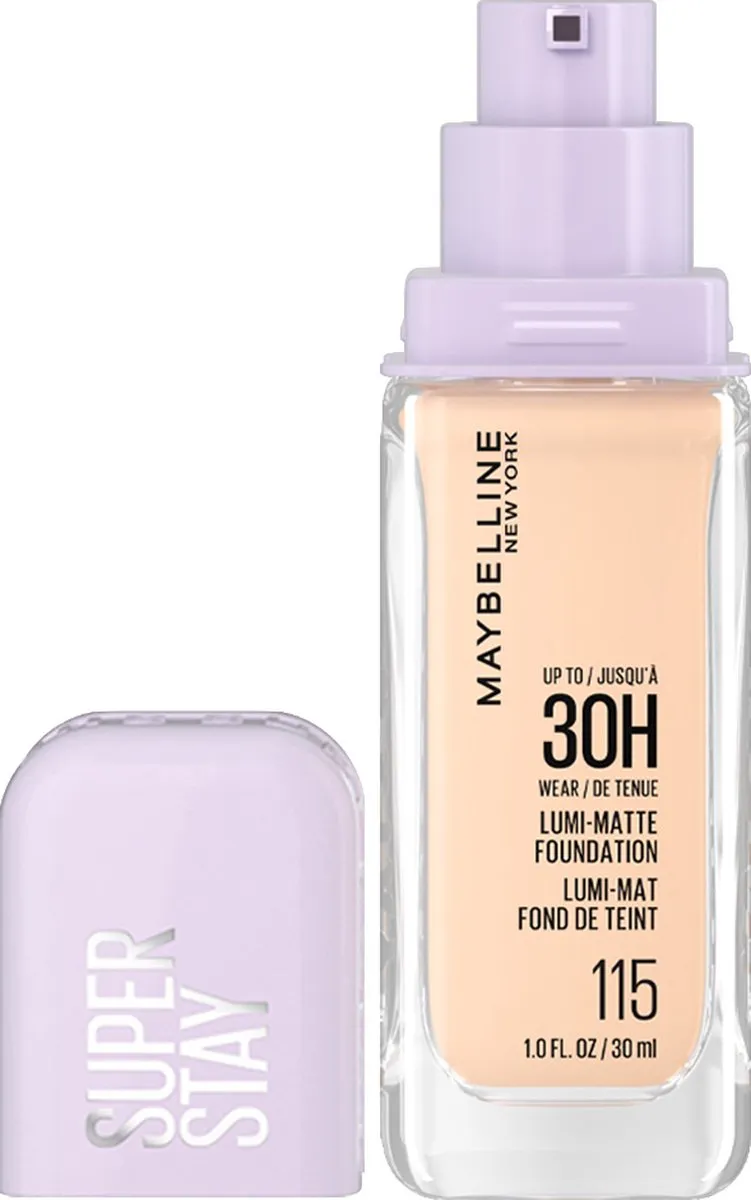Maybelline New York Superstay Lumi Matte Foundation 115 - 35ml