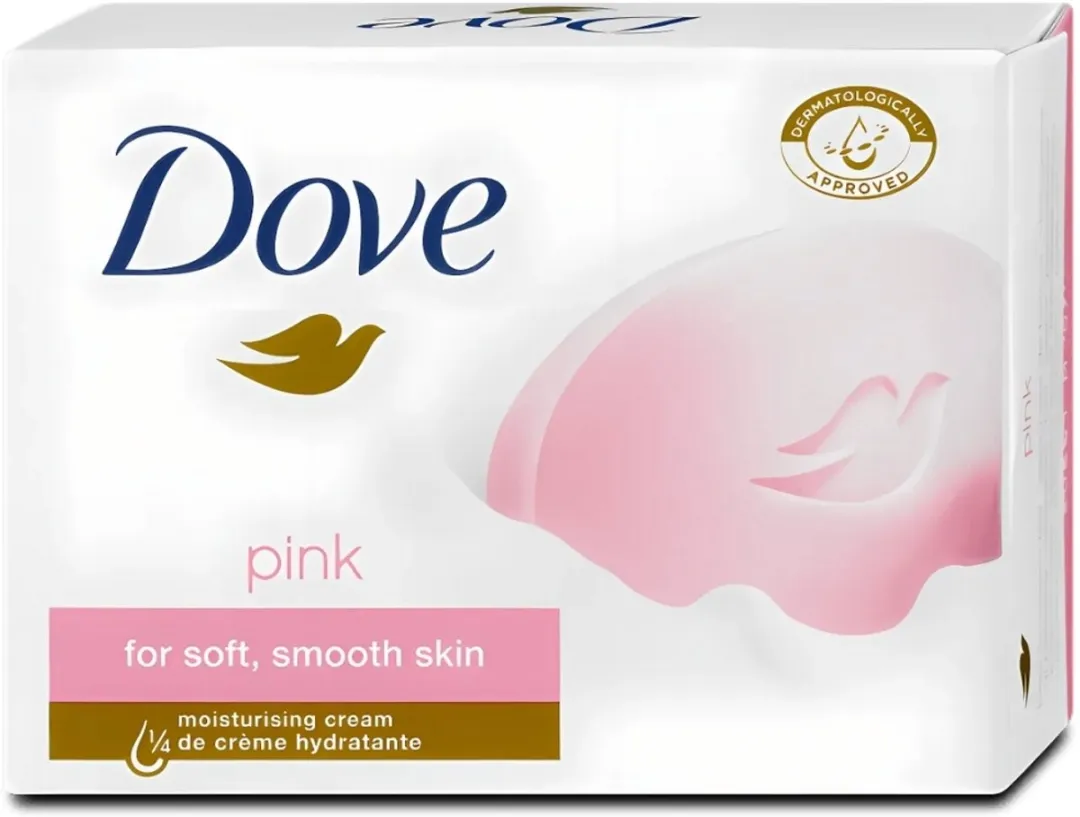 Dove Pink Beauty Cream Bar Zeep - 12 Stuks - 4800g