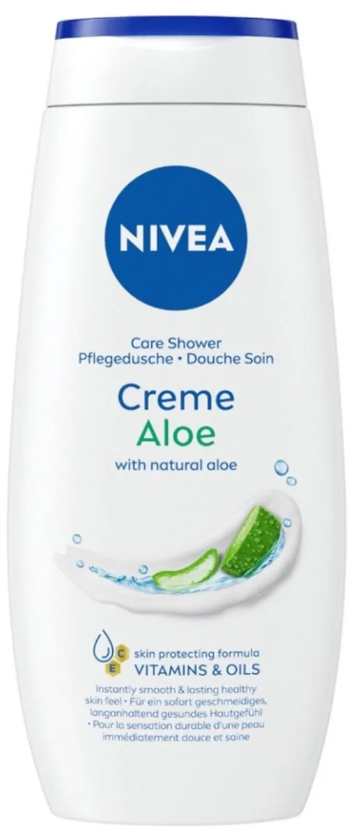 NIVEA Douchecrème Aloë 250ml - 25 Stuks