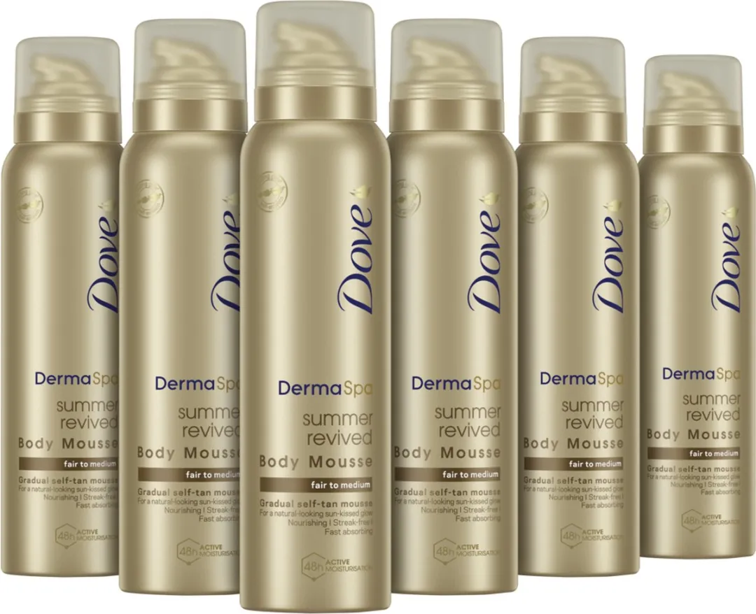 Dove DermaSpa Zelfbruiner Tanning Mousse Fair-Medium 150ml
