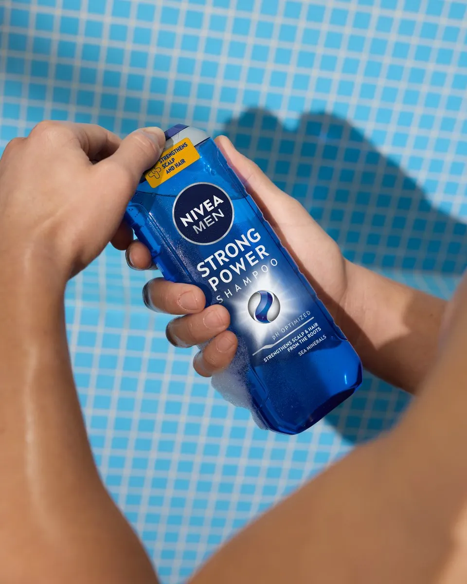 NIVEA MEN Strong Power Haar Shampoo - 6x250ml