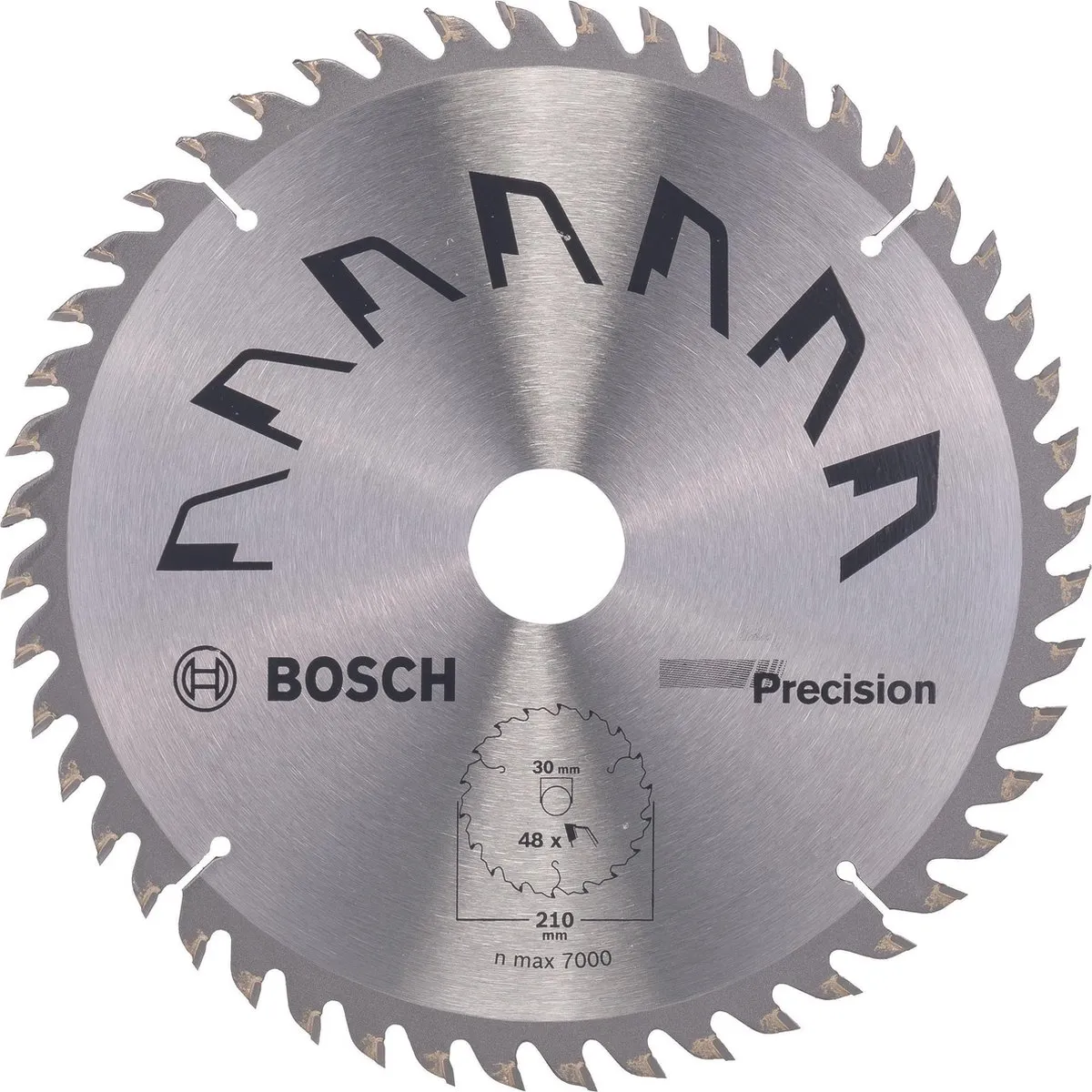 Bosch Professional Precision Cirkelzaagblad 210mm - 48 Tanden