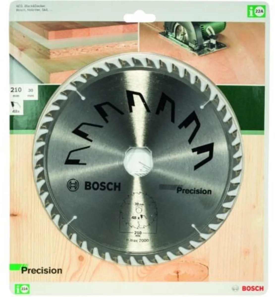 Bosch Professional Precision Cirkelzaagblad 210mm - 48 Tanden