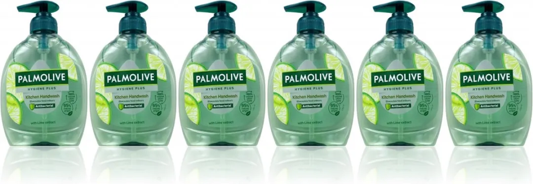 Palmolive Handzeep Pompje Hygiëne Plus Kitchen 6x300ml