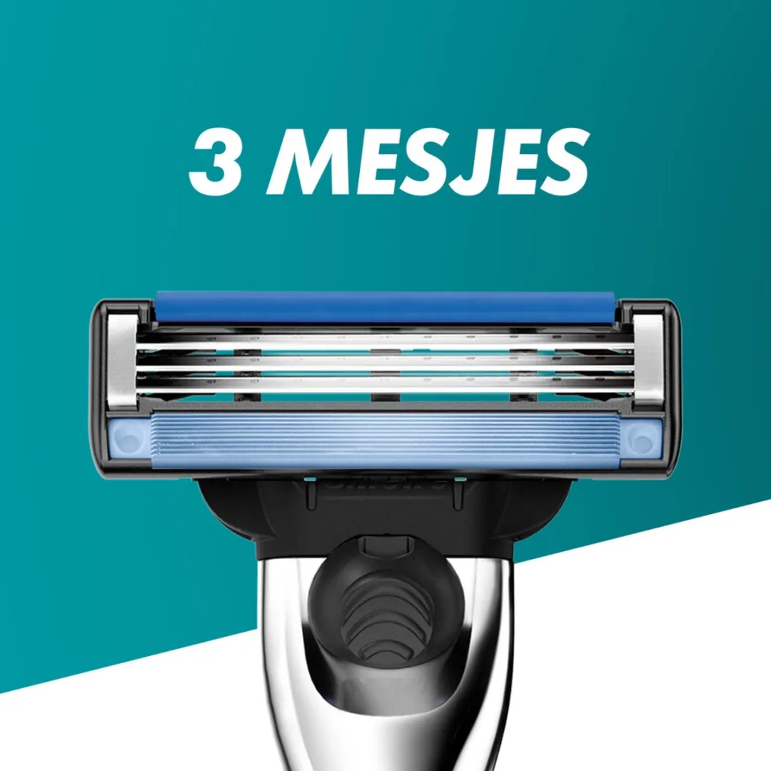 Gillette Mach3 Turbo Scheermesjes - 5 Stuks