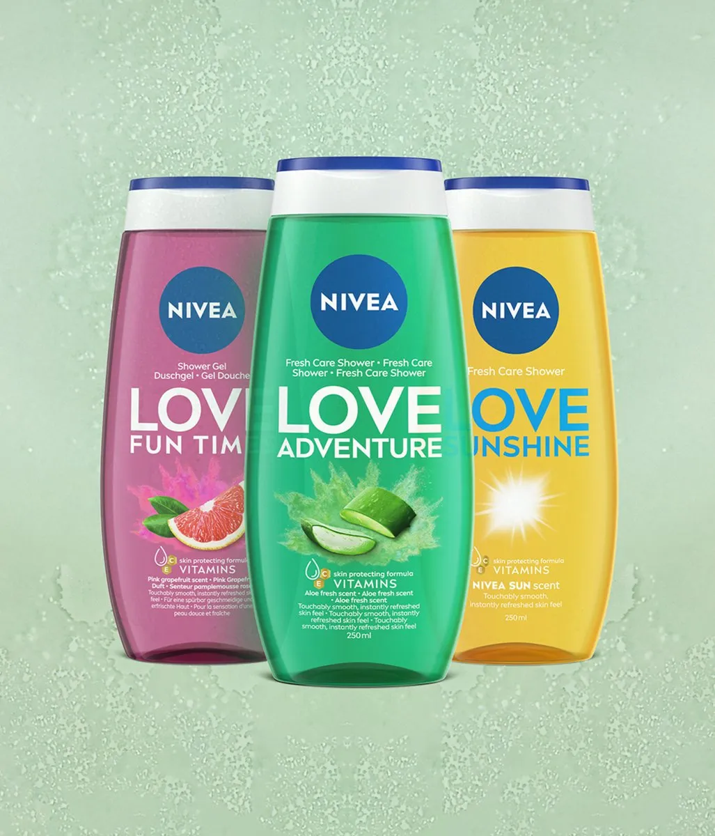 NIVEA Love Adventure Douchegel Aloë Vera 250ml - 6 Stuks - afbeelding 6 van 6