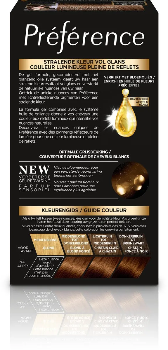 L'Oréal Paris Préférence 6 Donkerblond Haarverf 996ml