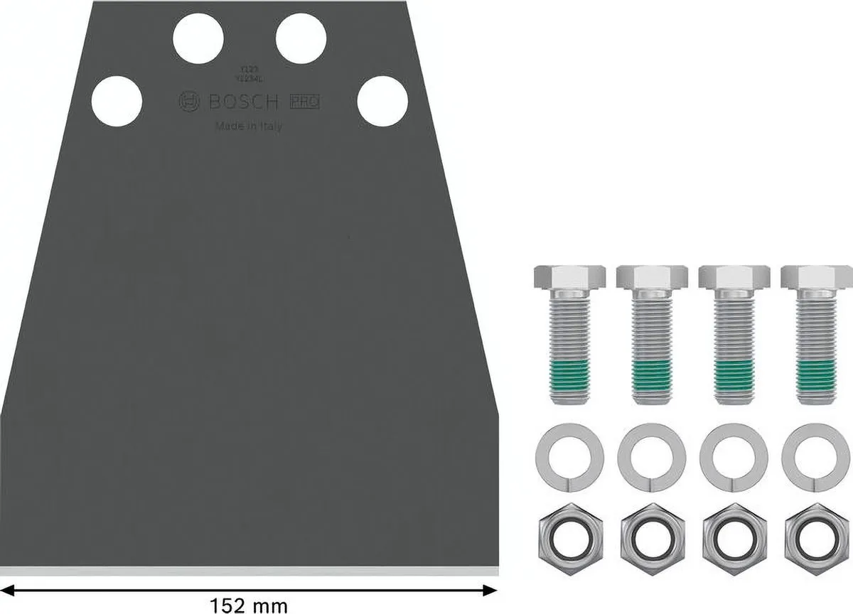 Bosch PRO HEX 28/30 Onderdelen Set - Vloerschraper