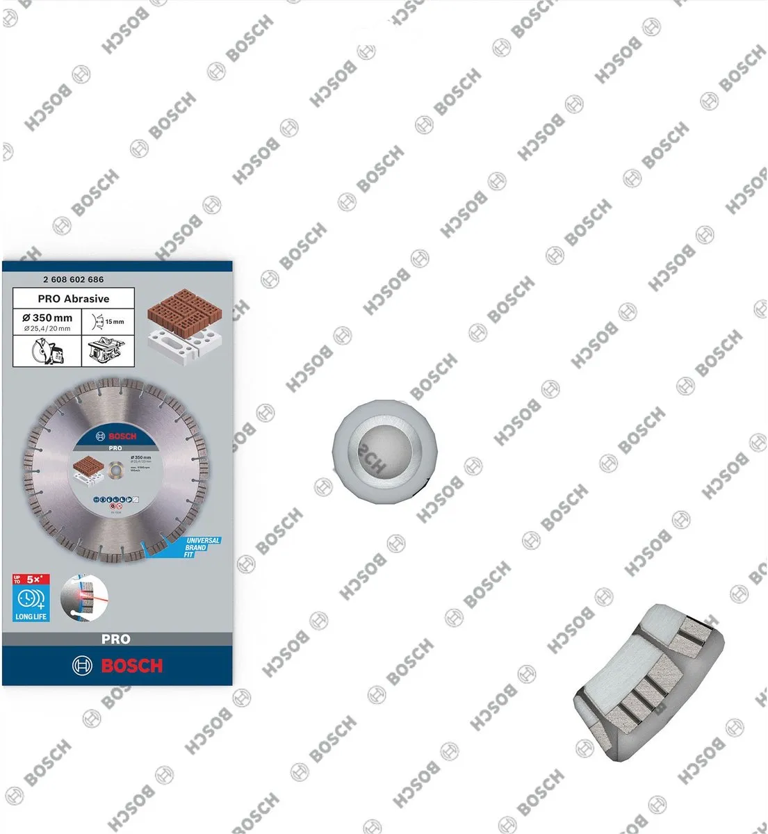 Bosch Diamantdoorslijpschijf 2608602686 - 350x20x3,2mm
