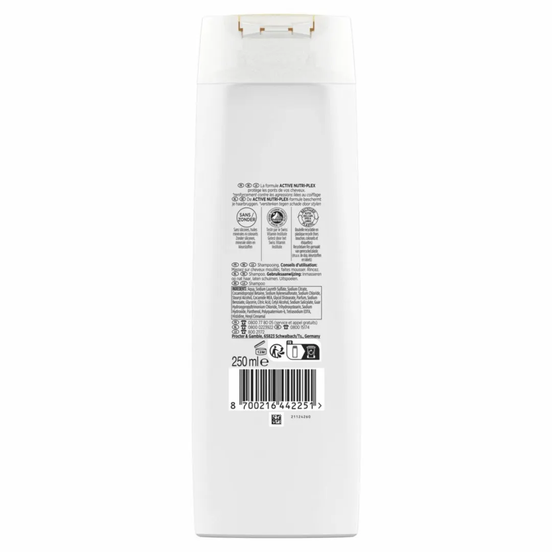 Pantene Repair & Protect Shampoo 250ml - 10 Stuks