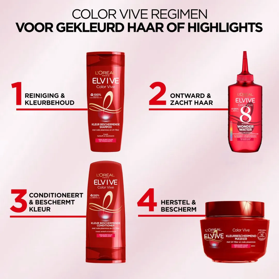 L'Oréal Paris Elvive Color Vive Wonder Water 6x200ml