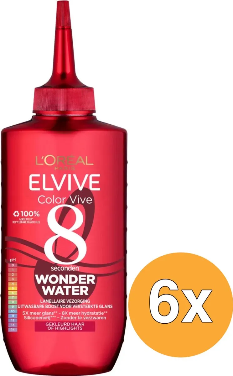 L'Oréal Paris Elvive Color Vive Wonder Water 6x200ml