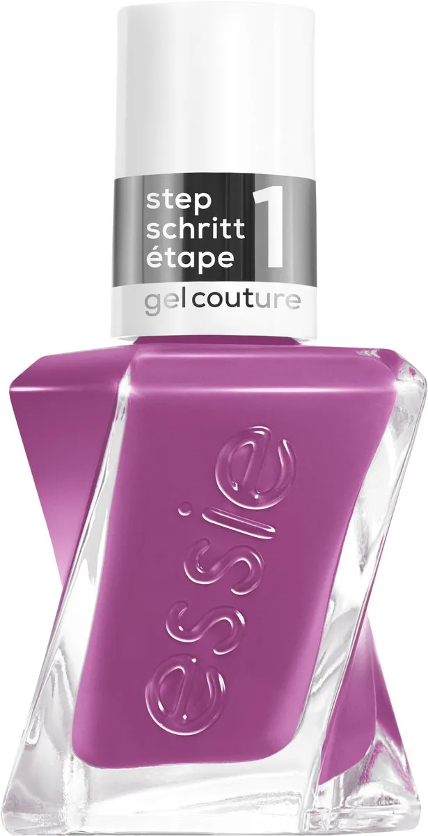 essie gel couture by essie 561 strut with it nagellak - gellak zonder UV-lamp - tot wel 15 dagen glanzend - paars - 13,5ml