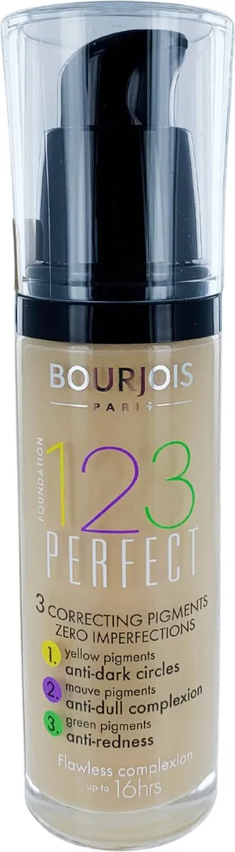 Bourjois 123 Perfect Foundation 52 Vanille - 30ml