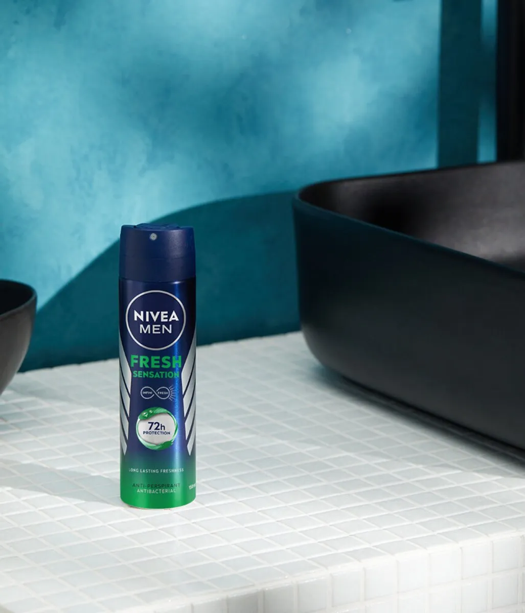 NIVEA MEN Fresh Sensation Deodorant Spray 150ml - 25 Stuks