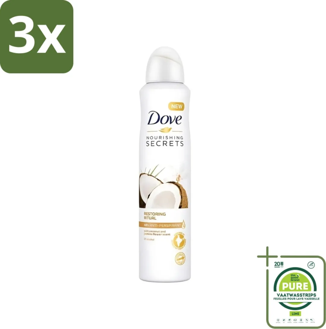 Dove Deodorant Spray Coconut & Jasmine Flower 750ml