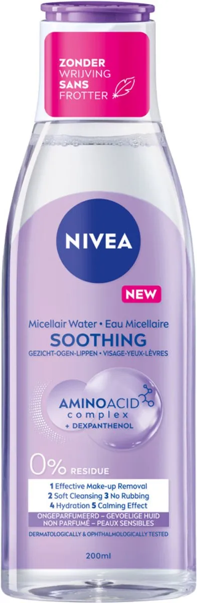 NIVEA Micellair Water Gevoelige Huid 200ml - 12 Stuks