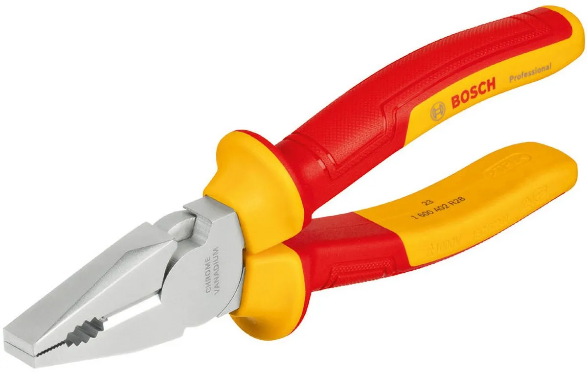 Bosch Professional VDE Combinatietang 180mm - Geel/Rood