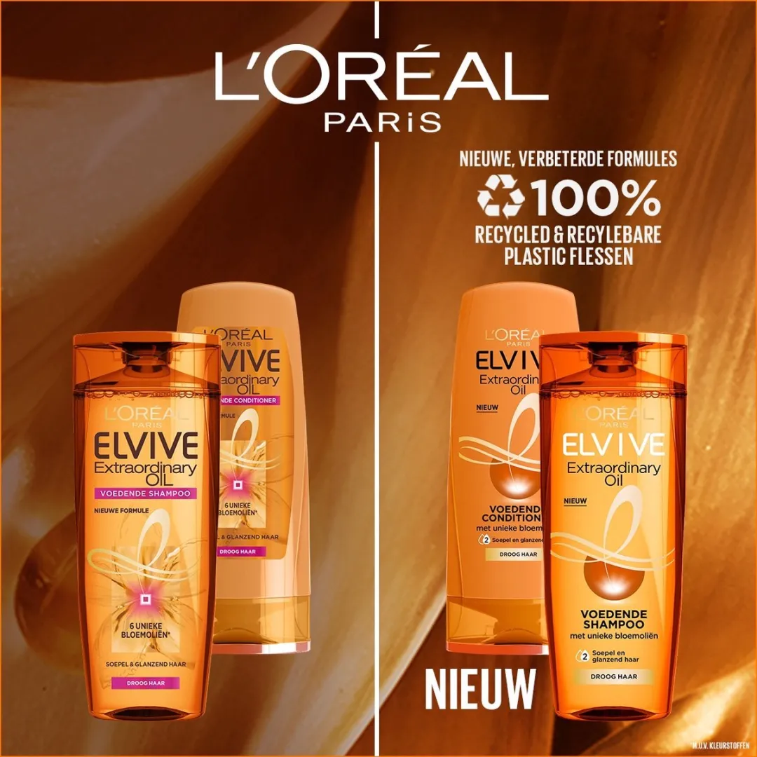 L'Oréal Paris Elvive Extraordinary Oil Conditioner 200ml - 18 Stuks