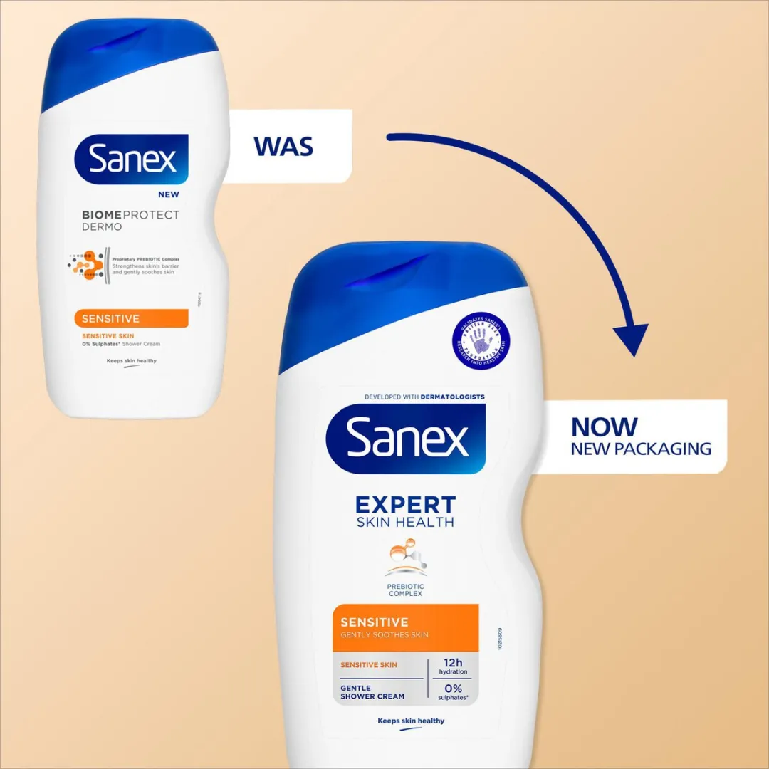 Sanex Douchegel Expert Skin Health Sensitive 400ml - afbeelding 6 van 6