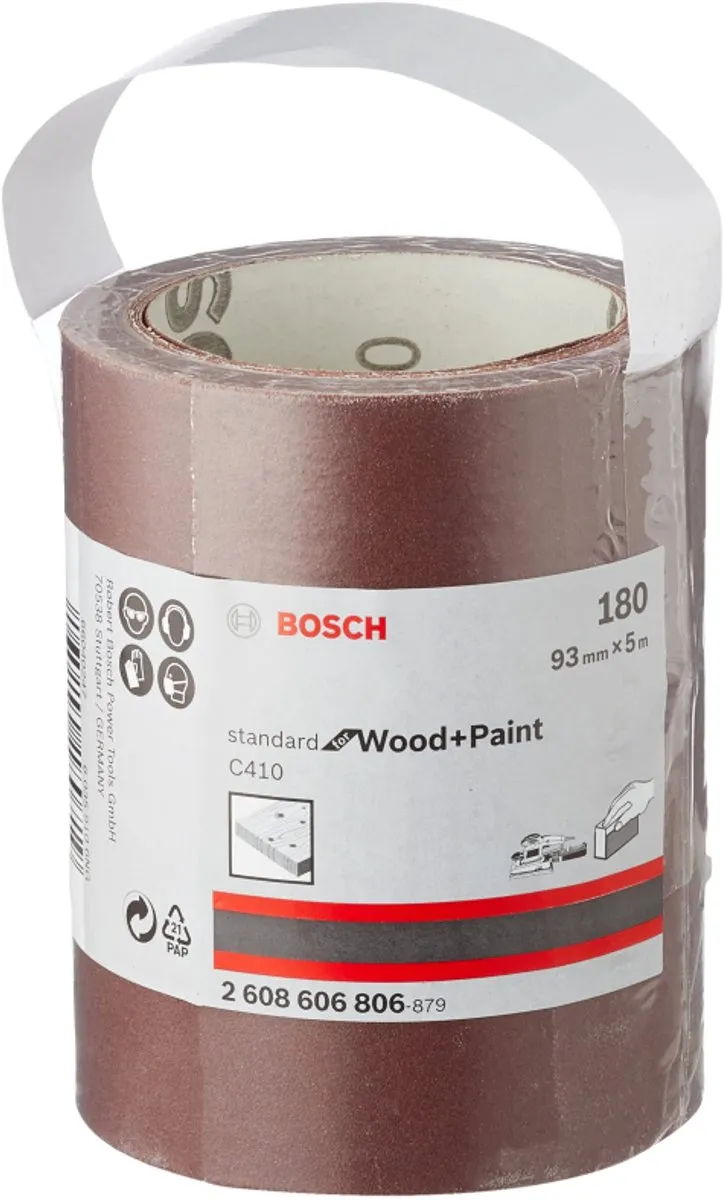 Bosch Schuurrol 93mm x 5mm - 180 korrel
