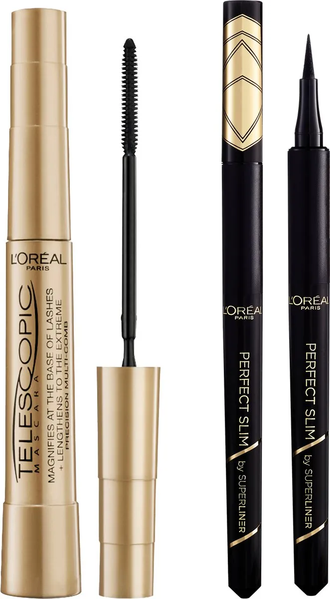 L'Oréal Paris Telescopic Classic Mascara & Superliner Perfect Slim