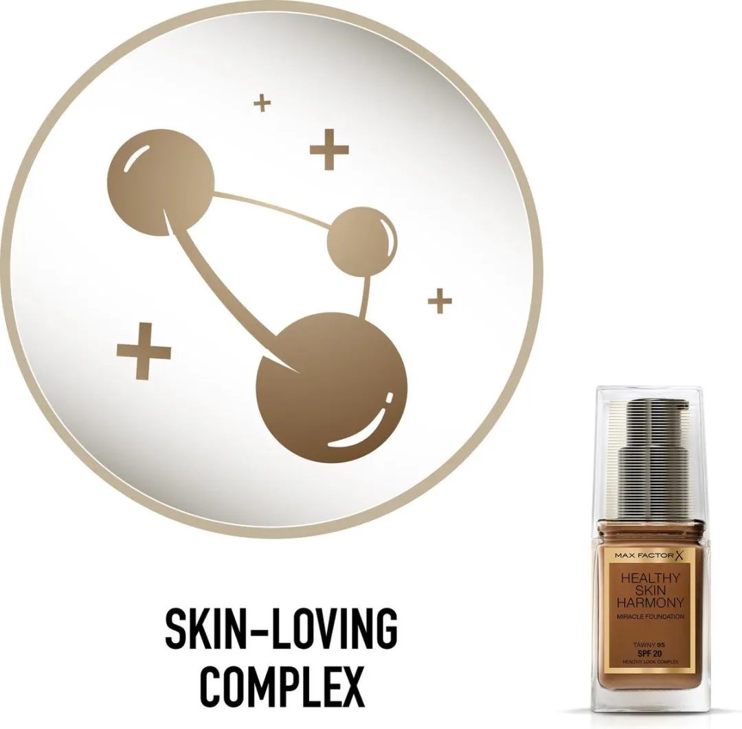 Max Factor Healthy Skin Harmony Foundation 095 Tawny 30ml
