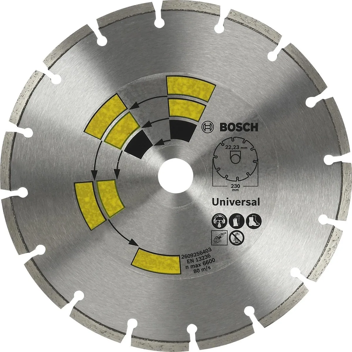 Bosch Diamantschijf 125mm Metaal