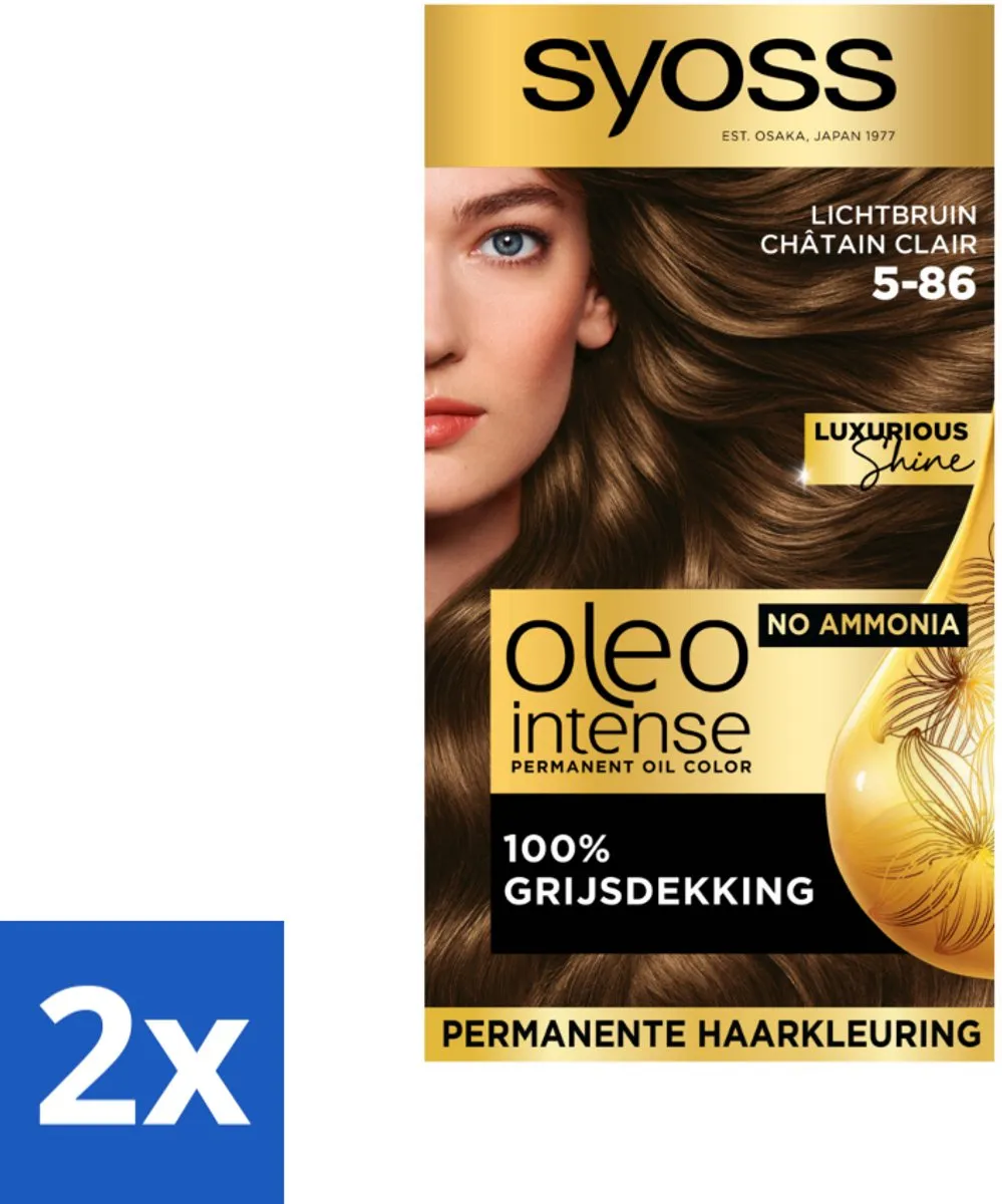 SYOSS Oleo Intense Haarverf 5-86 Lichtbruin