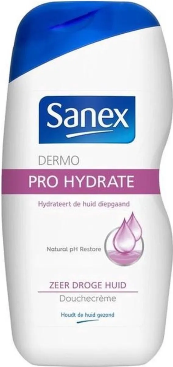Sanex Dermo Pro Hydraterende Douchecrème 500ml - 20 Stuks