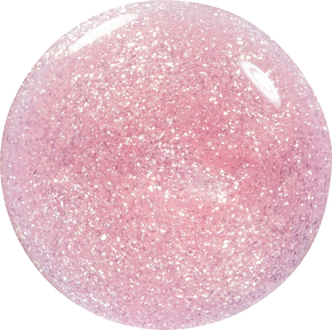 essie 514 Birthday Girl Glitter Top Coat 13,5ml - Roze