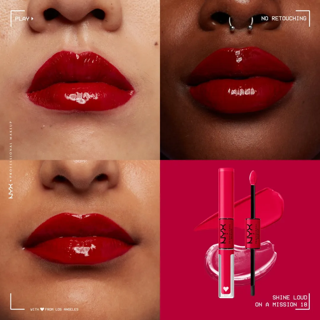 NYX Shine Loud Lip Color On A Mission - 3.4ml