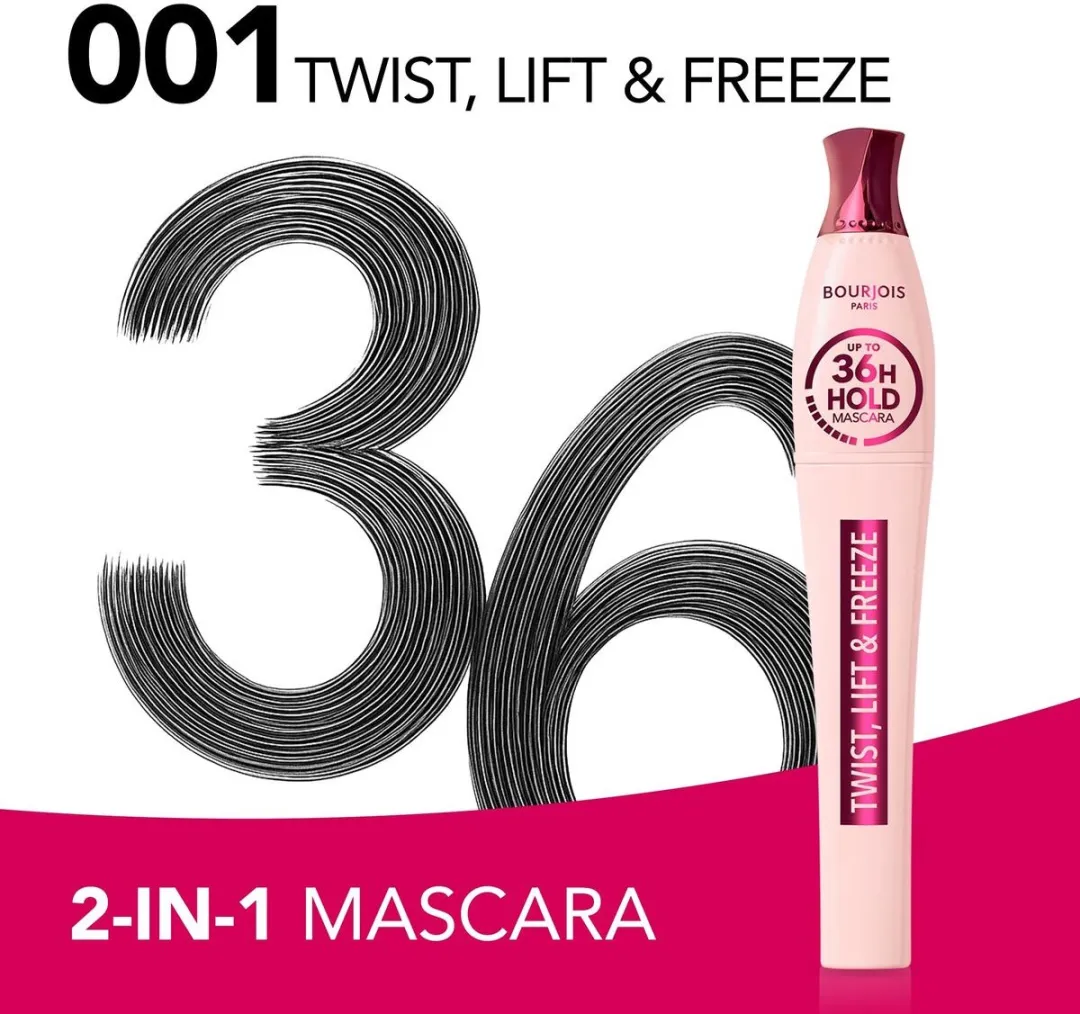 Bourjois Twist Up Volume Mascara 01 Black