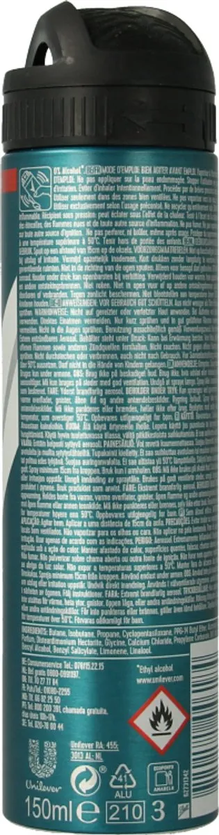 Rexona Men Advanced Protection Invisible Deospray 150ml