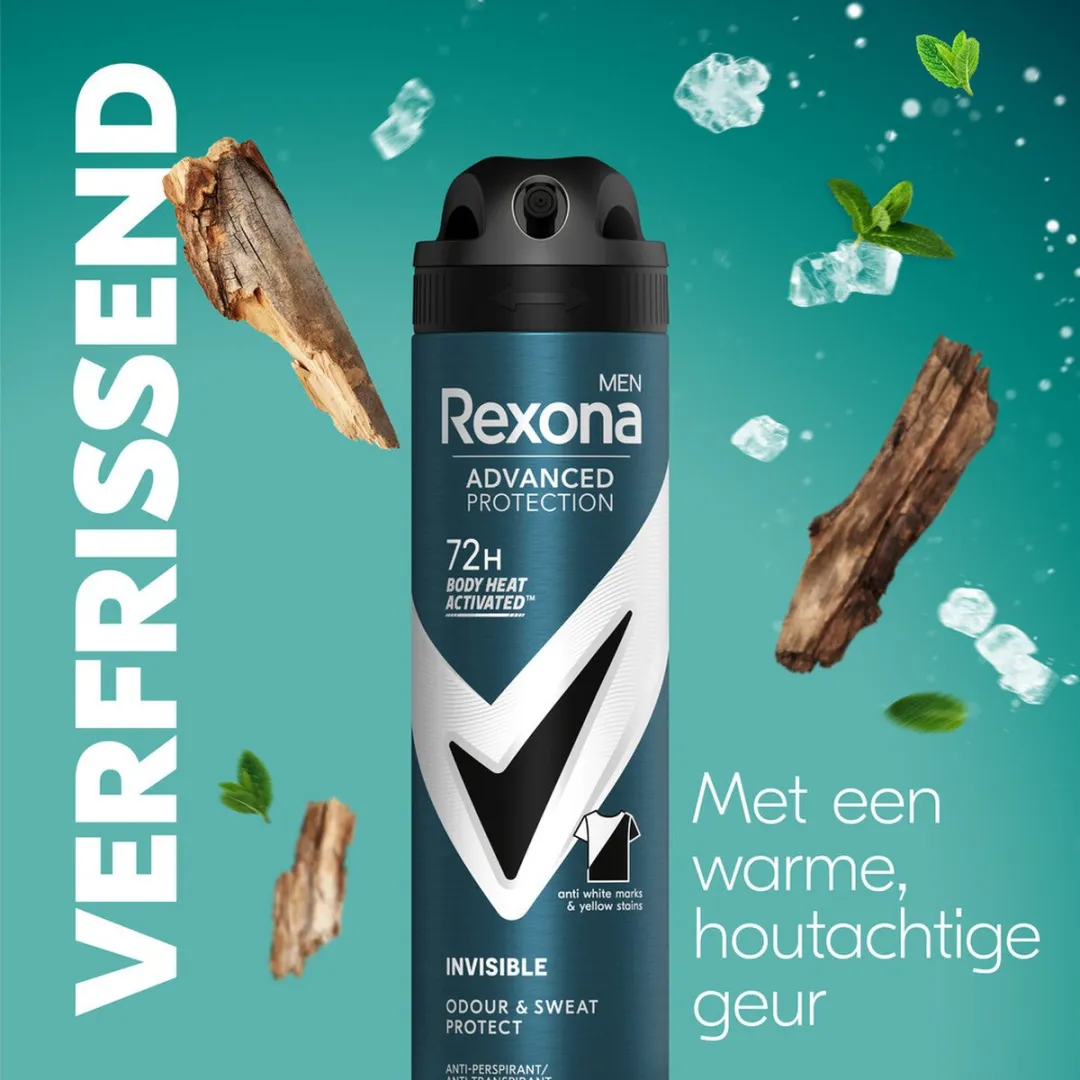 Rexona Men Advanced Protection Invisible Deospray 150ml