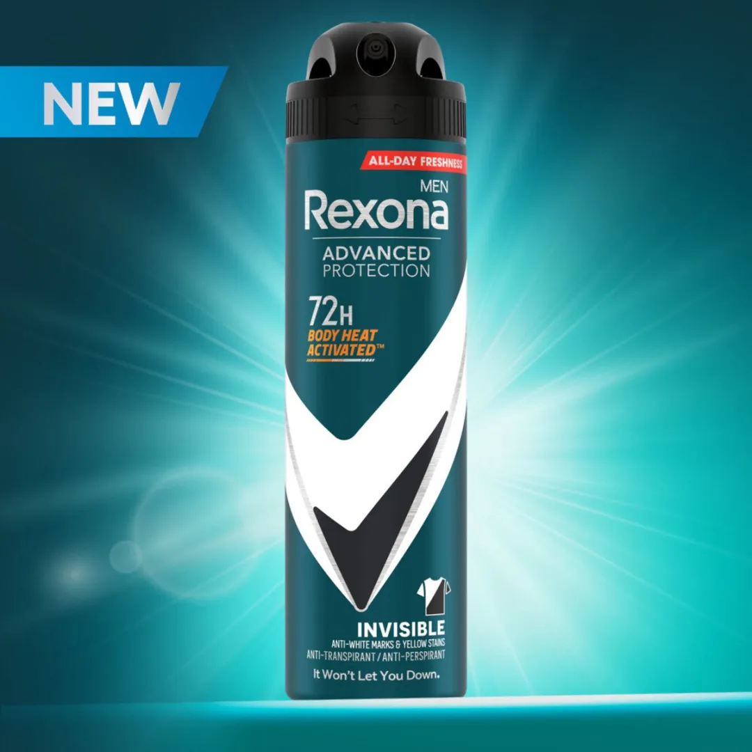 Rexona Men Advanced Protection Invisible Deospray 150ml - afbeelding 6 van 6