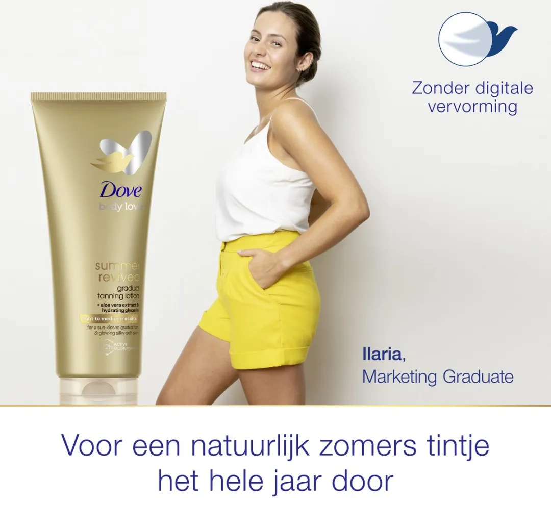 Dove Body Love Summer Revived Zelfbruinende Bodylotion - 6x200ml