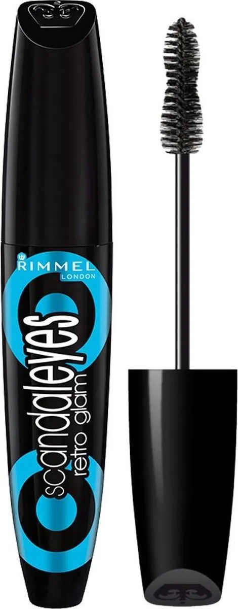 Rimmel London Scandal'Eyes Retroglam Mascara 001 Waterproof Zwart