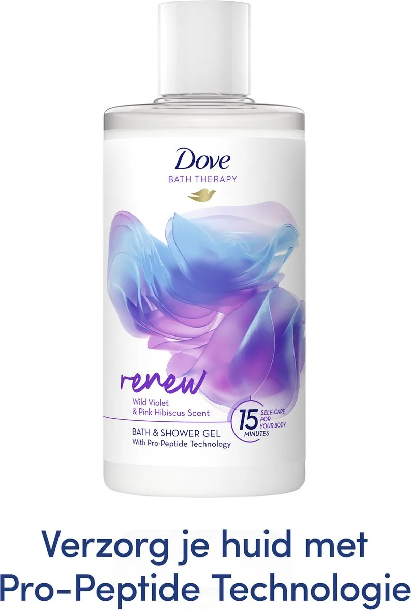 Dove Bath Therapy Renew Badschuim & Douchegel 400ml