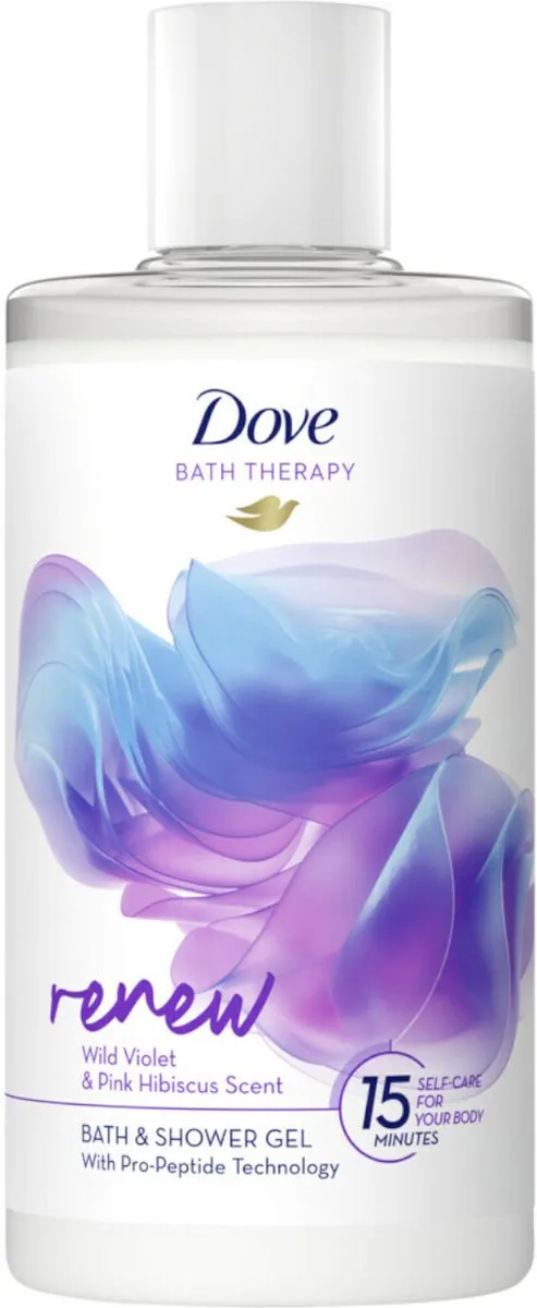 Dove Bath Therapy Renew Badschuim & Douchegel 400ml