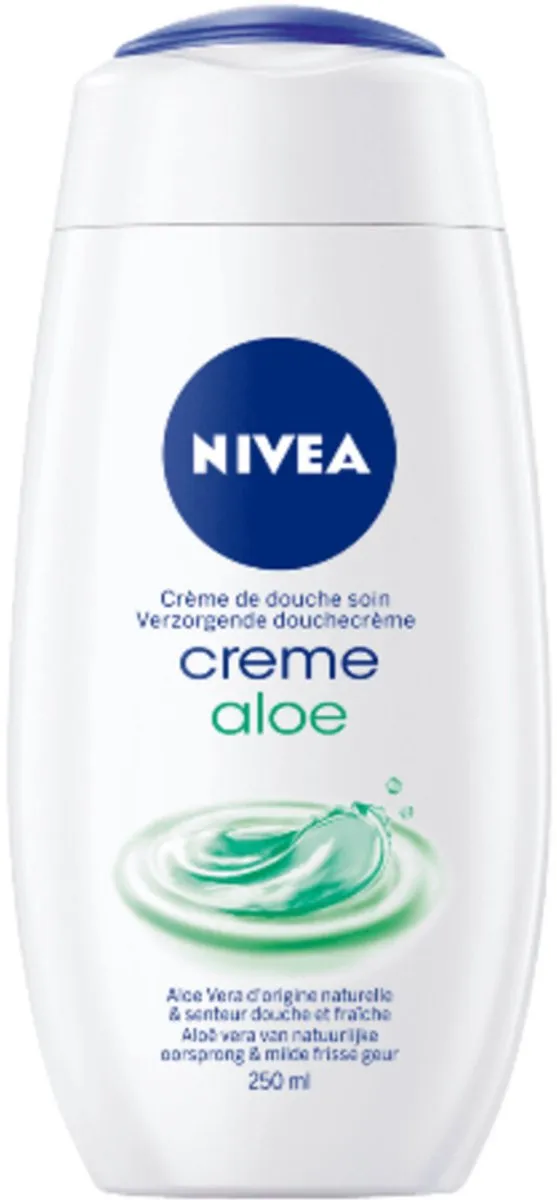 NIVEA Douchecrème Aloë Vera 250ml - 24 Stuks