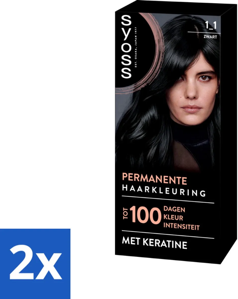 SYOSS Coloration 1-1 Zwart Haarverf