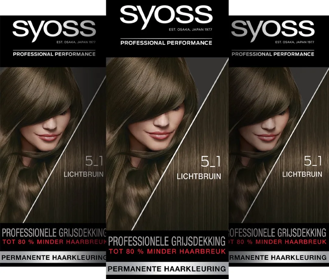 Syoss 5-1 Lichtbruin Haarverf