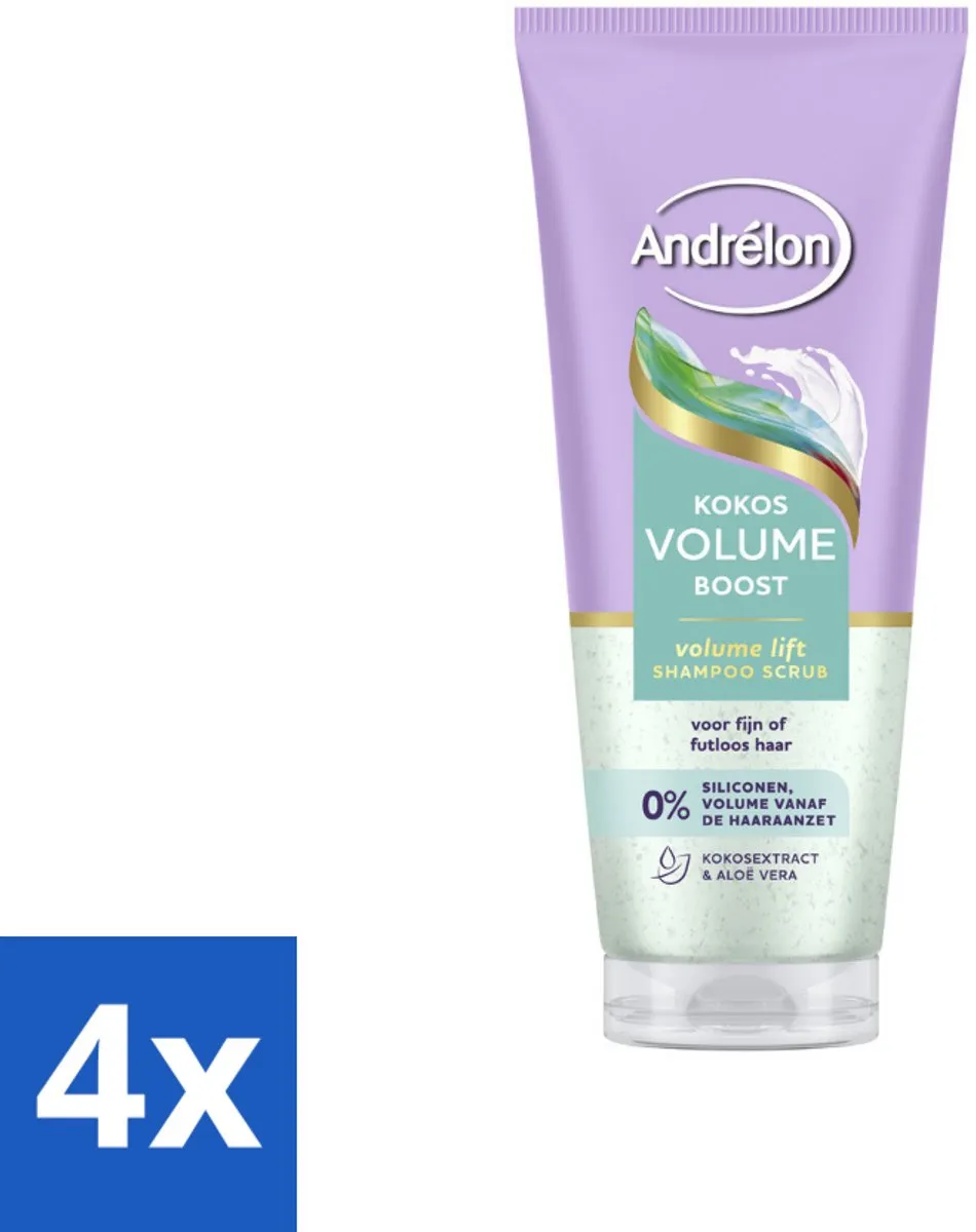 Andrélon Kokos Volume Boost Shampoo Scrub 200ml