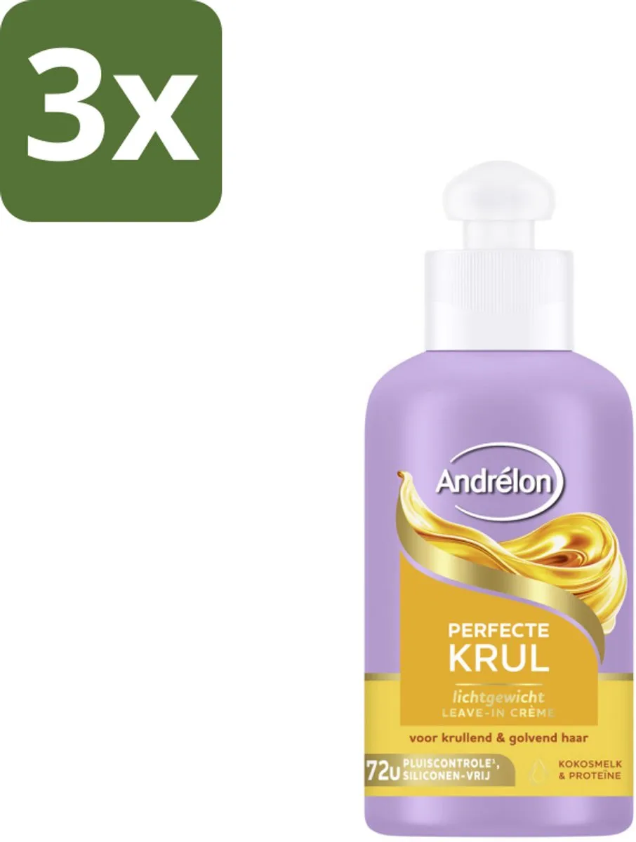 Andrélon Perfecte Krul Leave-In Crème 200ml