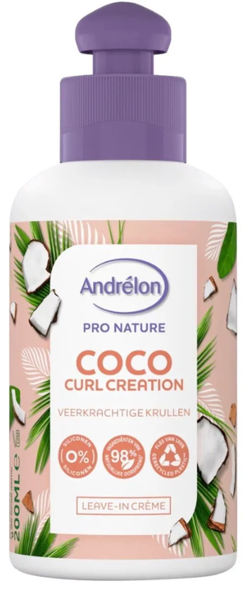 Andrélon Kokos Care Creation Leave-In Conditioner 200ml - 10 Stuks