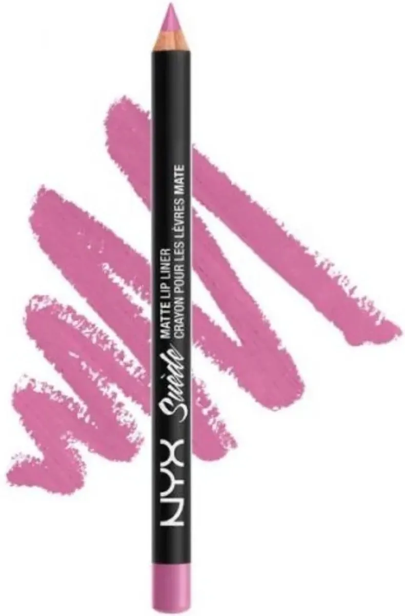 NYX Suède Matte Lipliner Respect The Pink